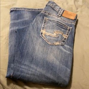 Men’s Silver Jeans
